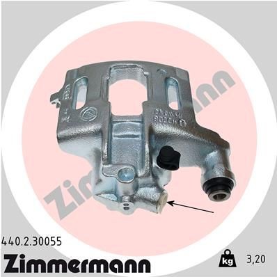 ZIMMERMANN Étrier de frein 440.2.30055 440.2.30055 Étrier de frein ZIMMERMANN CITROЁN BERLINGO