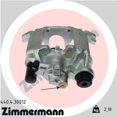 ZIMMERMANN Bromsok 440.4.30012 440.4.30012 ZIMMERMANN bromsok PEUGEOT 208