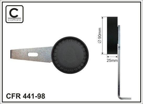 CAFFARO Remstrammer, vifterem 441-98 441-98 Remstrammer CAFFARO PEUGEOT 206