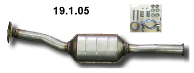 EBERSPÄCHER Katalysator 19.1.05 Katalysator EBERSPÄCHER Citroën VISA 19.1.05