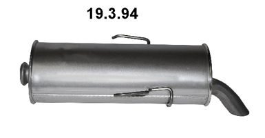 EBERSPÄCHER Πίσω σιλανσιέ 19.3.94 Τελικό εξάτμισης EBERSPÄCHER Citroën C3 19.3.94