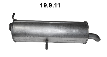 EBERSPÄCHER Takaäänenvaimentaja 19.9.11 19.9.11 EBERSPÄCHER Äänenvaimennin CITROЁN C1