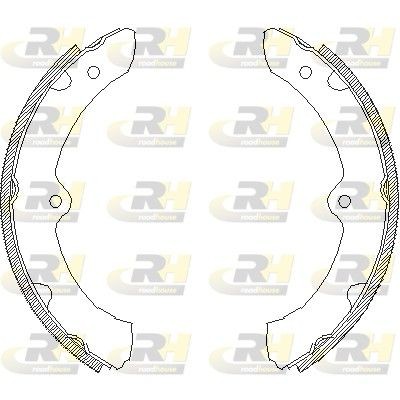 ROADHOUSE Bremsesko sett 4428.00 Bremsesko TOYOTA ROADHOUSE 4428.00