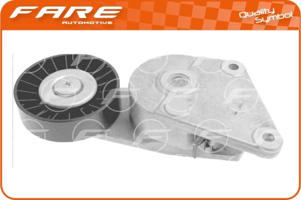 FARE SA Kit de reparação, tensor da correia trapezoidal estriada 4445 Tensor da correia FARE SA Nissan NOTE 4445