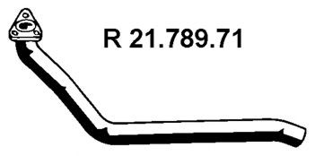 EBERSPÄCHER Voorpijp 21.789.71 21.789.71 Uitlaatpijp BMW 3-serie EBERSPÄCHER