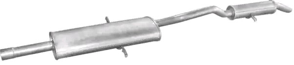 POLMO Reparationsrör, katalysator 45.11 POLMO 45.11 Katalysator Chrysler Voyager GS