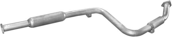 POLMO Middle silencer 45.20 POLMO 45.20 genuine CHRYSLER Middle exhaust pipe cost