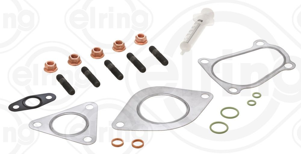 Kit de montagem, turbocompressor ELRING 452.651 ELRING 452.651: Kit de montagem turbocompressor Renault LAGUNA 1999