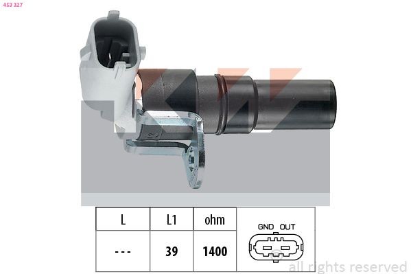 KW Generatore di impulsi, Albero a gomiti 453 327 453 327 costo Sensore giri motore CITROËN 2CV KW