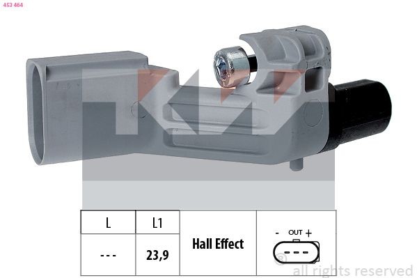 KW Gerador de impulsos, cambota 453 464 Sensor da cambota KW 200 453 464 baratos