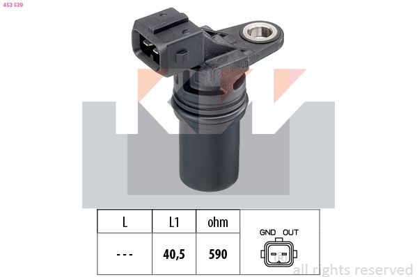 KW Drehzahlsensor 453 539 Nockenwellensensor KW Alfa Romeo 75 453 539