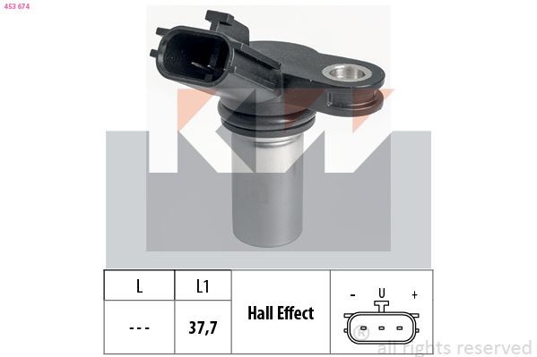 KW Sensor, kamakselposisjon 453 674 Sensor kamakselposisjon KW TALISMAN 453 674 billige