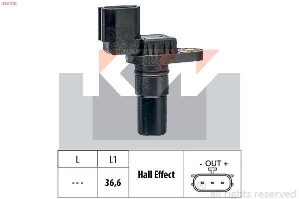 KW Drehzahlsensor, Automatikgetriebe 453 710 453 710 Geschwindigkeitssensor NISSAN PULSAR KW kaufen