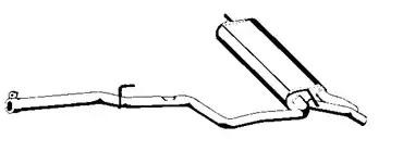 EBERSPÄCHER Bagpotte 23.996.40 23.996.40 EBERSPÄCHER Bagerste lyddæmper Mercedes-Benz billig