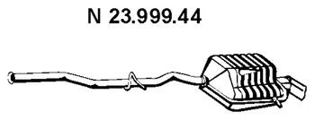 EBERSPÄCHER Πίσω σιλανσιέ 23.999.44 Τελικό εξάτμισης EBERSPÄCHER Mercedes-Benz B-class 23.999.44