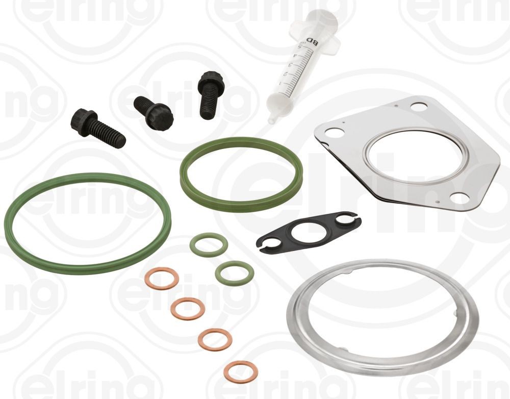 ELRING Σετ τοποθέτησης, φορτιστής 455.920 ELRING 455.920 Φλάντζα υπερπληρωτή καυσαερίων Toyota C-HR τιμες