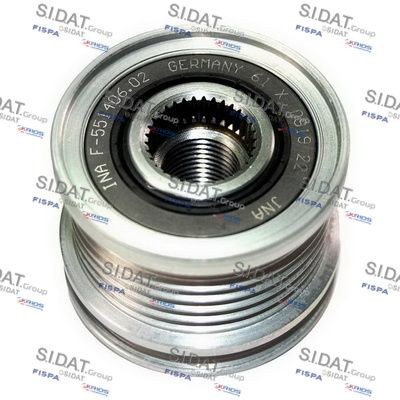 SIDAT Generator friløbskobling 455095 455095 Generator friløbsremskive SKODA FABIA SIDAT