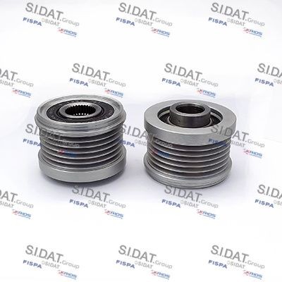 SIDAT Frihjulskoppling, generator 455217 455217 SIDAT remskiva generator NISSAN NOTE
