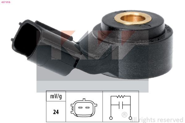 KW Senzor klepania 457 018 Senzor klepania KW Toyota AYGO 457 018