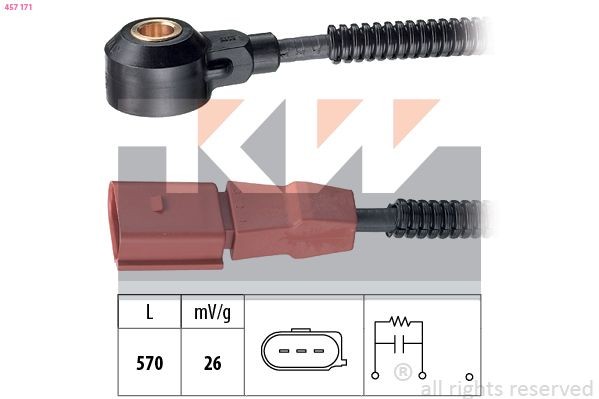 KW Sensore di detonazione 457 171 457 171 Sensore di detonazione AUDI TT KW costo