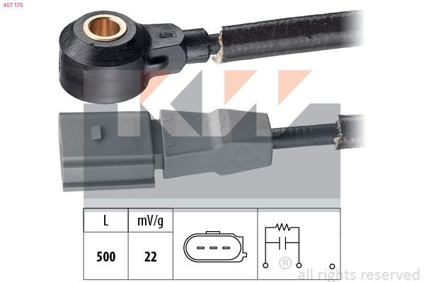 KW Klopsensor 457 175 Audi Q7 Klopsensor KW 457 175
