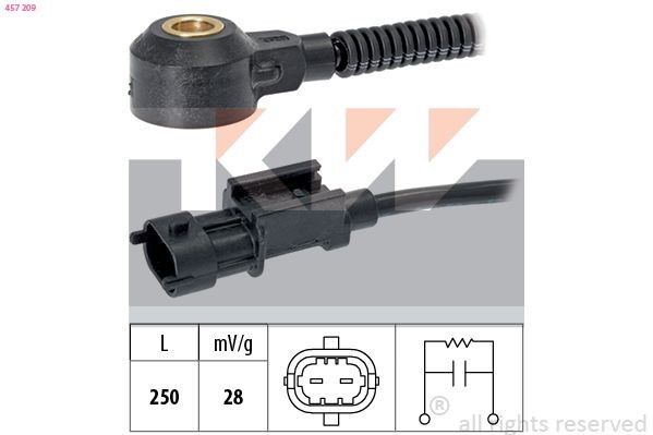 KW Klopfsensor 457 209 457 209 Klopfsensor FIAT PANDA KW kaufen