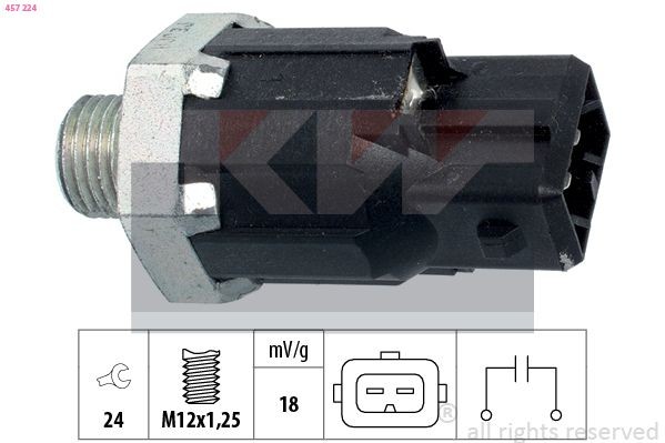 KW Bankesensor 457 224 Bankesensor KW DUSTER 457 224 billige