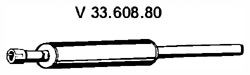 EBERSPÄCHER Silenziatore anteriore 33.608.80 EBERSPÄCHER 33.608.80 Risuonatore scarico 99 Sedan prezzo