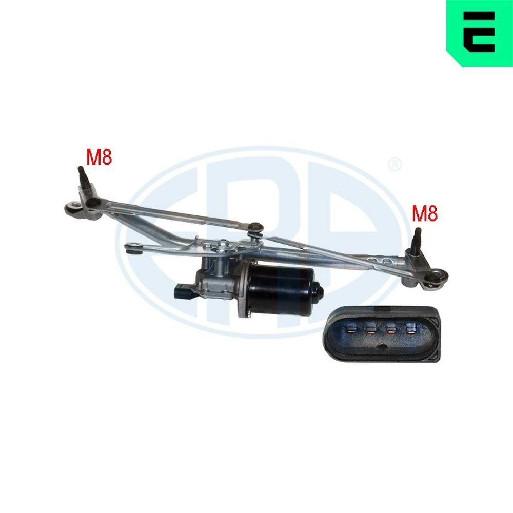 ERA Systém čistenia skiel 460086 460086 Mechanizmus stieračov OPEL COMBO ERA