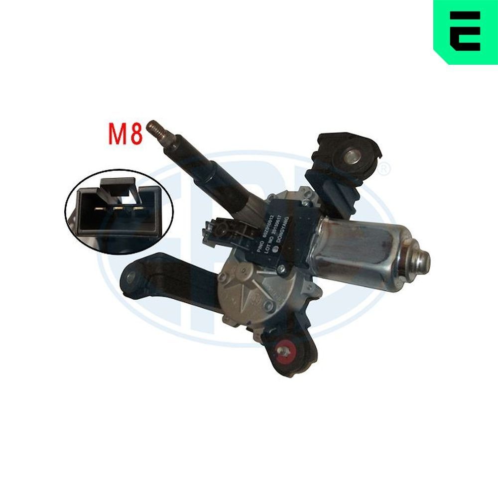 ERA Vindrutetorkarmotor 460268 ERA 460268 Torkarmotor Opel Astra j p10 bak och fram