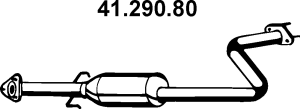 EBERSPÄCHER Stredný tlmič výfuku 41.290.80 41.290.80 Stredný tlmič výfuku EBERSPÄCHER HONDA HR-V