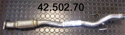 EBERSPÄCHER Udstødningsrør 42.502.70 Udstødningsrør EBERSPÄCHER Hyundai ELANTRA 42.502.70