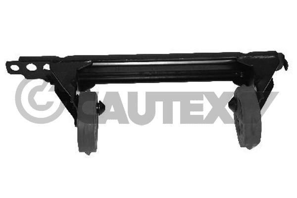 CAUTEX Aanslagrubber, demper 461087 Houder uitlaatpijp SKODA CAUTEX 461087