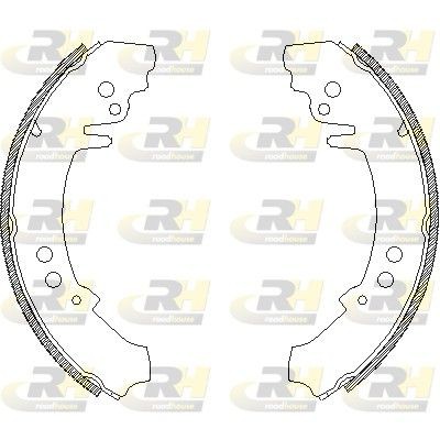 ROADHOUSE Bremsesko sett 4614.00 Bremsesko ROADHOUSE 500 4614.00 billige