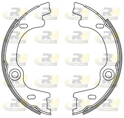 ROADHOUSE Piduriklotside komplekt, seisupidur 4630.00 Käsipidur ROADHOUSE Kia SPORTAGE 4630.00