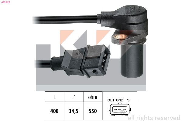 KW Tändmodul 465 003 FIAT kontrollenhet tändsystem KW 465 003