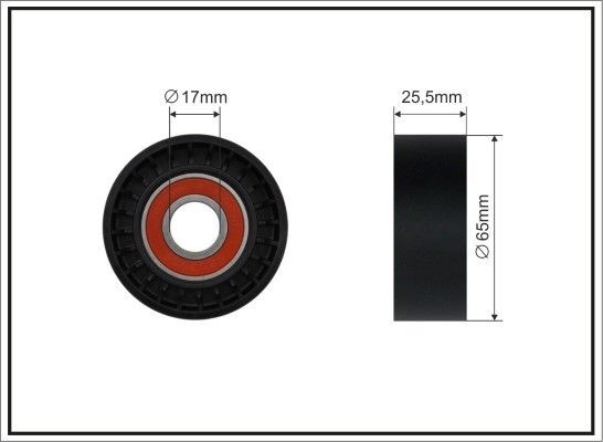 CAFFARO Spännrulle, aggregatrem 466-91 466-91 CAFFARO spännrulle kilrem HYUNDAI VELOSTER