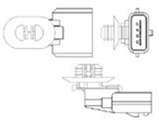 MAGNETI MARELLI Lambdasonde 466016355109 Oksygensensor DACIA MAGNETI MARELLI 466016355109