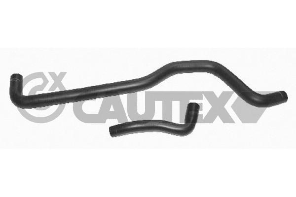 CAUTEX Slange, varmeveksler-radiator 466758 Slange, varmeutveksler-oppvarming CAUTEX Volkswagen POLO 466758