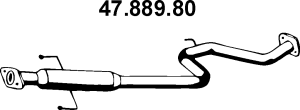 EBERSPÄCHER Μεσαίο σιλανσιέ 47.889.80 47.889.80 Μεσαίο σιλανσιέ EBERSPÄCHER TOYOTA VERSO
