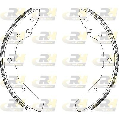 ROADHOUSE Remschoenset 4686.00 Remschoenset ROADHOUSE Volkswagen 4686.00