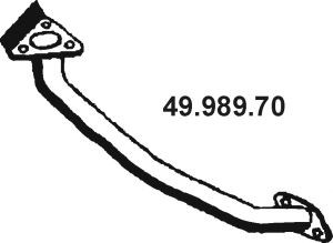 EBERSPÄCHER Heitgaasitoru 49.989.70 Väljalasketoru EBERSPÄCHER 3 49.989.70 odav