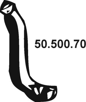EBERSPÄCHER Výfukové potrubie 50.500.70 Vyfukove potrubie EBERSPÄCHER Mitsubishi SPACE WAGON 50.500.70