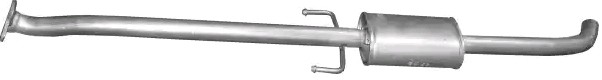 POLMO Marmitta centrale 47.68 POLMO 47.68 Scarico centrale Seat 127 originali