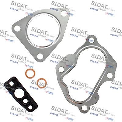 SIDAT Kit de montage, compresseur 47.791 Toyota CELICA Kit d'assemblage système d'échappement SIDAT 47.791
