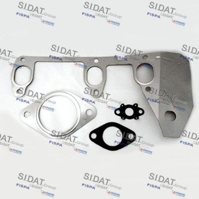 SIDAT Turbocharger, montageset 47.856 Montageset uitlaatsysteem SKODA SIDAT 47.856
