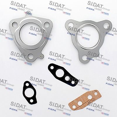 SIDAT Turbodúchadlo - montáżna sada 47.871 47.871 Montáżna sada pre výfukový systém HONDA CR-V SIDAT