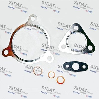 SIDAT Kit de montagem, turbocompressor 47.951 47.951 Kit de montagem sistema de escape AUDI A6 SIDAT