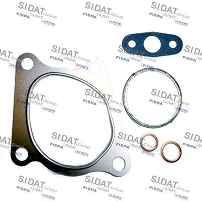SIDAT Kit de montagem, turbocompressor 47.962 47.962 Kit de montagem sistema de escape AUDI A6 SIDAT