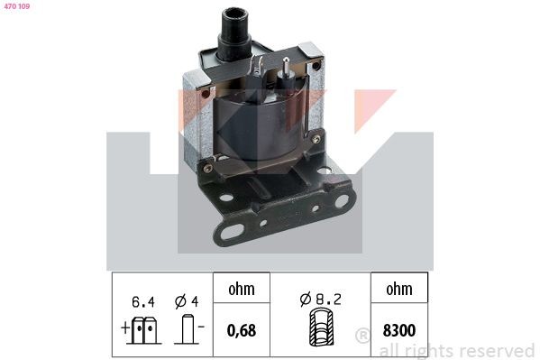 KW Sytytyspuola 470 109 470 109 KW Puola OPEL ZAFIRA